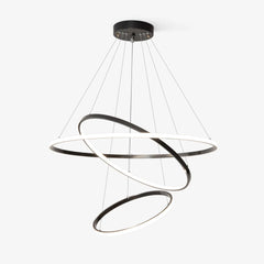 Cassida - Minimalism Circle Shape Chandelier Combo LUMINORLIGHTING