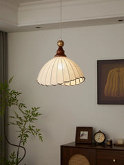 Lucette - Conch Shell Fabric Pendant Lamp LUMINORLIGHTING