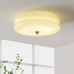 Nuvetta - Creamy Tone Round Ceiling Light LUMINORLIGHTING