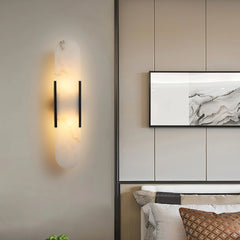 Serica - Elegant Alabaster Indoor Wall Llight, 2 Size LUMINORLIGHTING