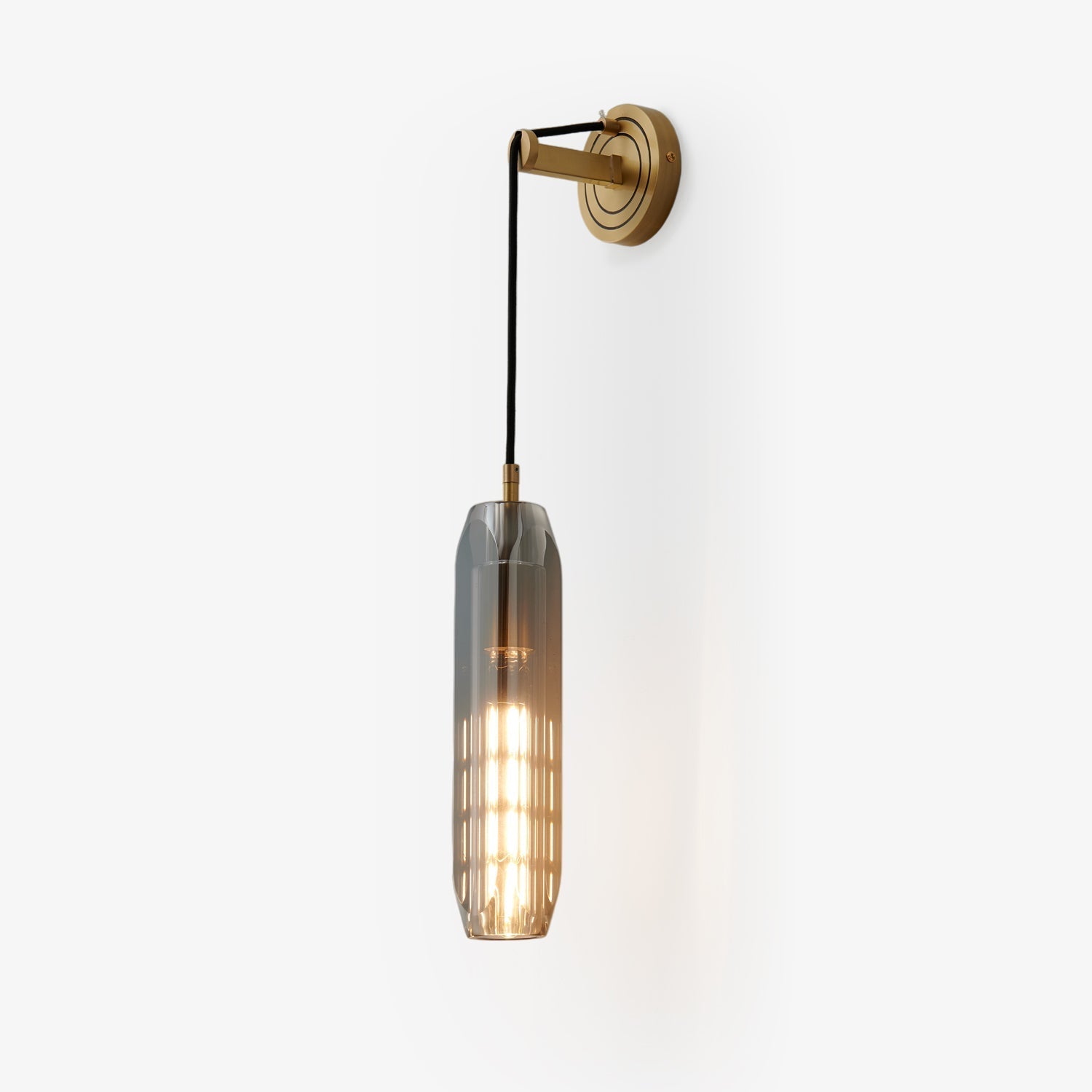 Elantra - Neo Classic Artificial Crystal & Metal Combo Wall Light Series LUMINORLIGHTING