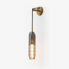 Elantra - Neo Classic Artificial Crystal & Metal Combo Wall Light Series LUMINORLIGHTING