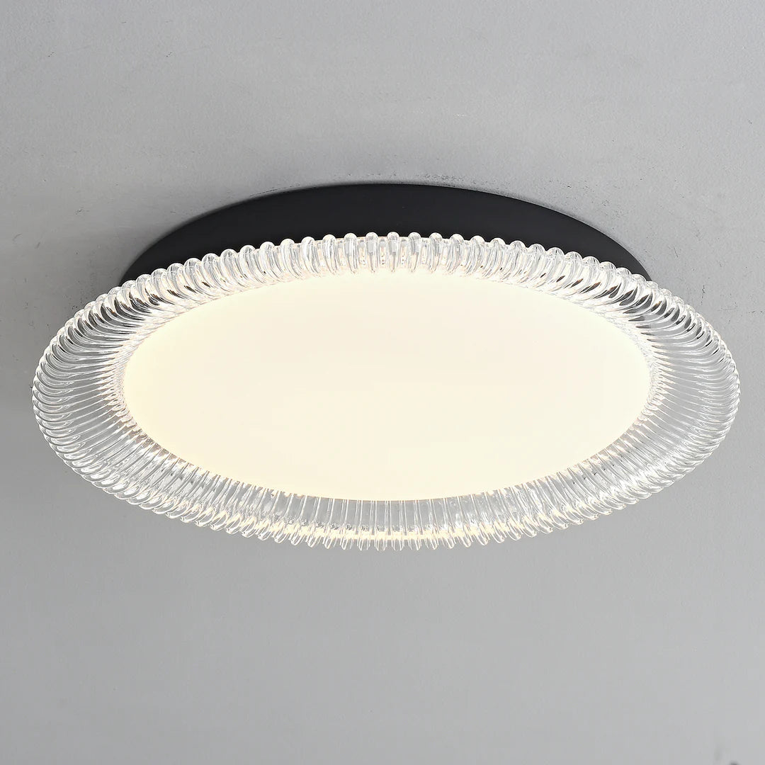 Water Ripple Basic Full Mounted Ceiling Lamp, 2 Style LUMINORLIGHTING