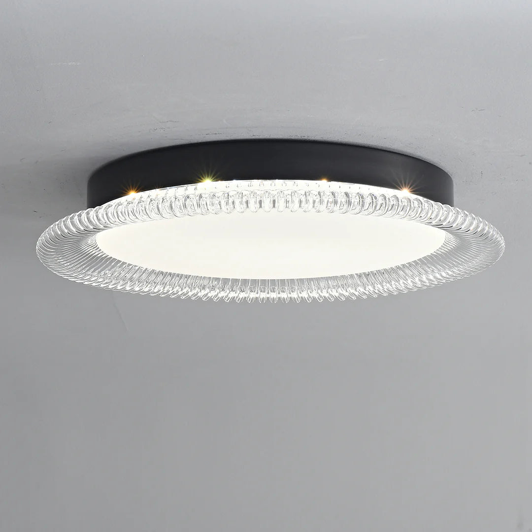 Water Ripple Basic Full Mounted Ceiling Lamp, 2 Style LUMINORLIGHTING