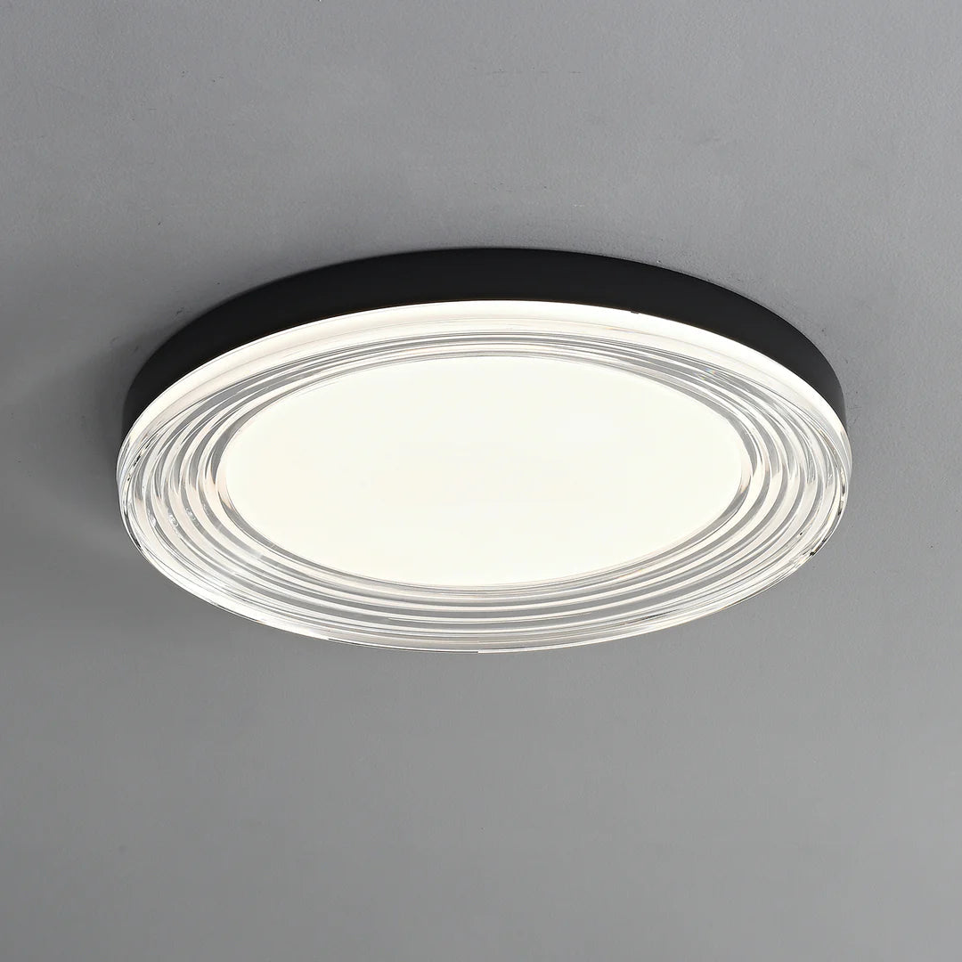Water Ripple Basic Full Mounted Ceiling Lamp, 2 Style LUMINORLIGHTING