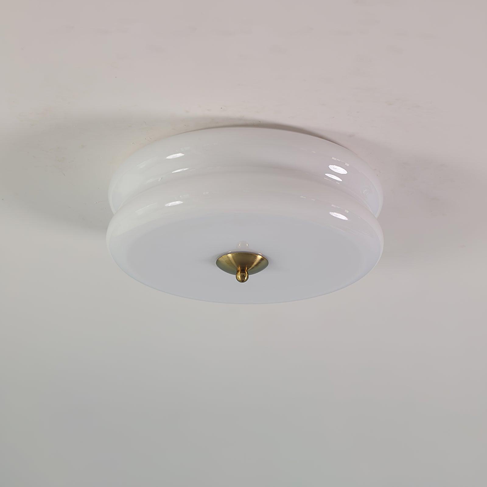 Nuvetta - Creamy Tone Round Ceiling Light LUMINORLIGHTING