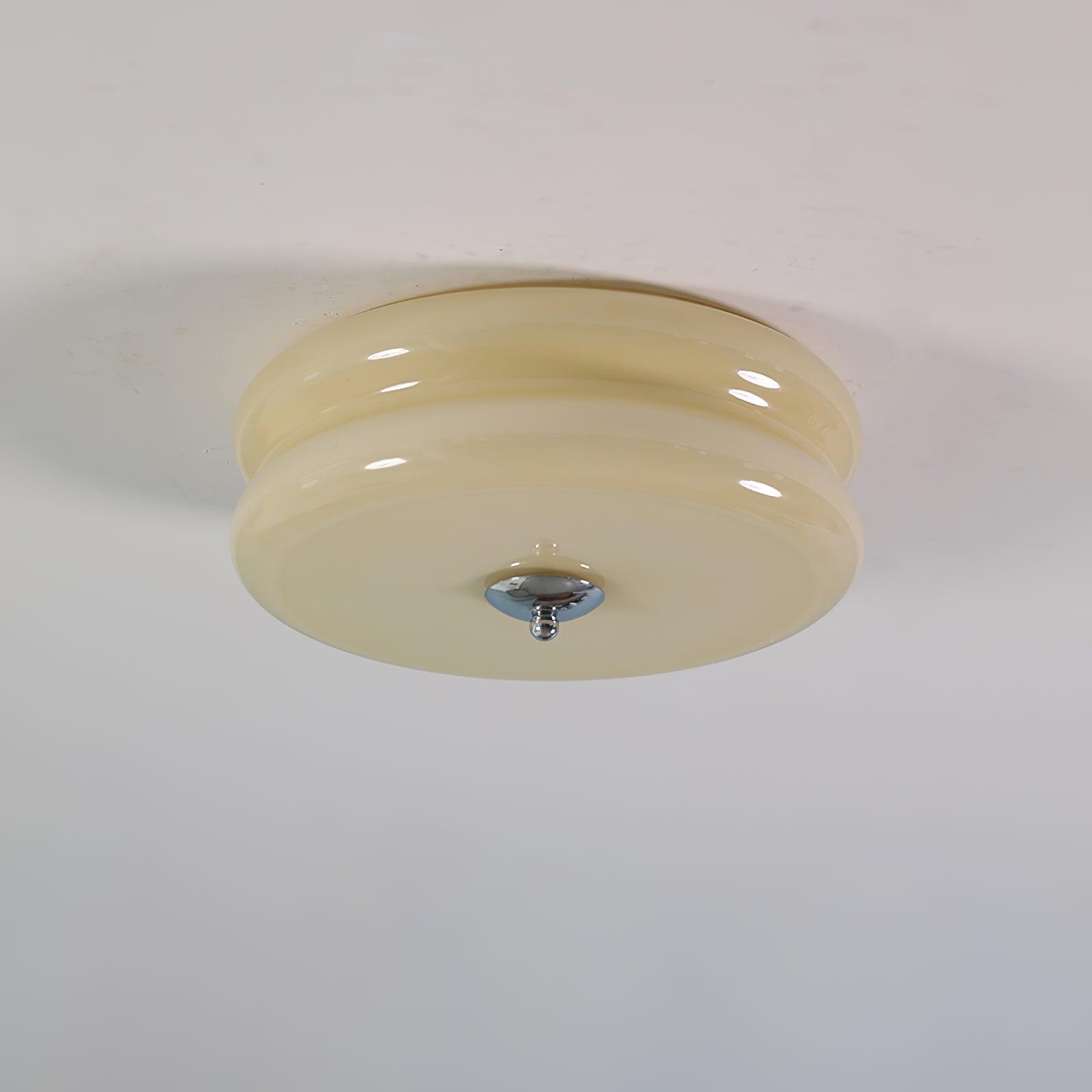 Nuvetta - Creamy Tone Round Ceiling Light LUMINORLIGHTING