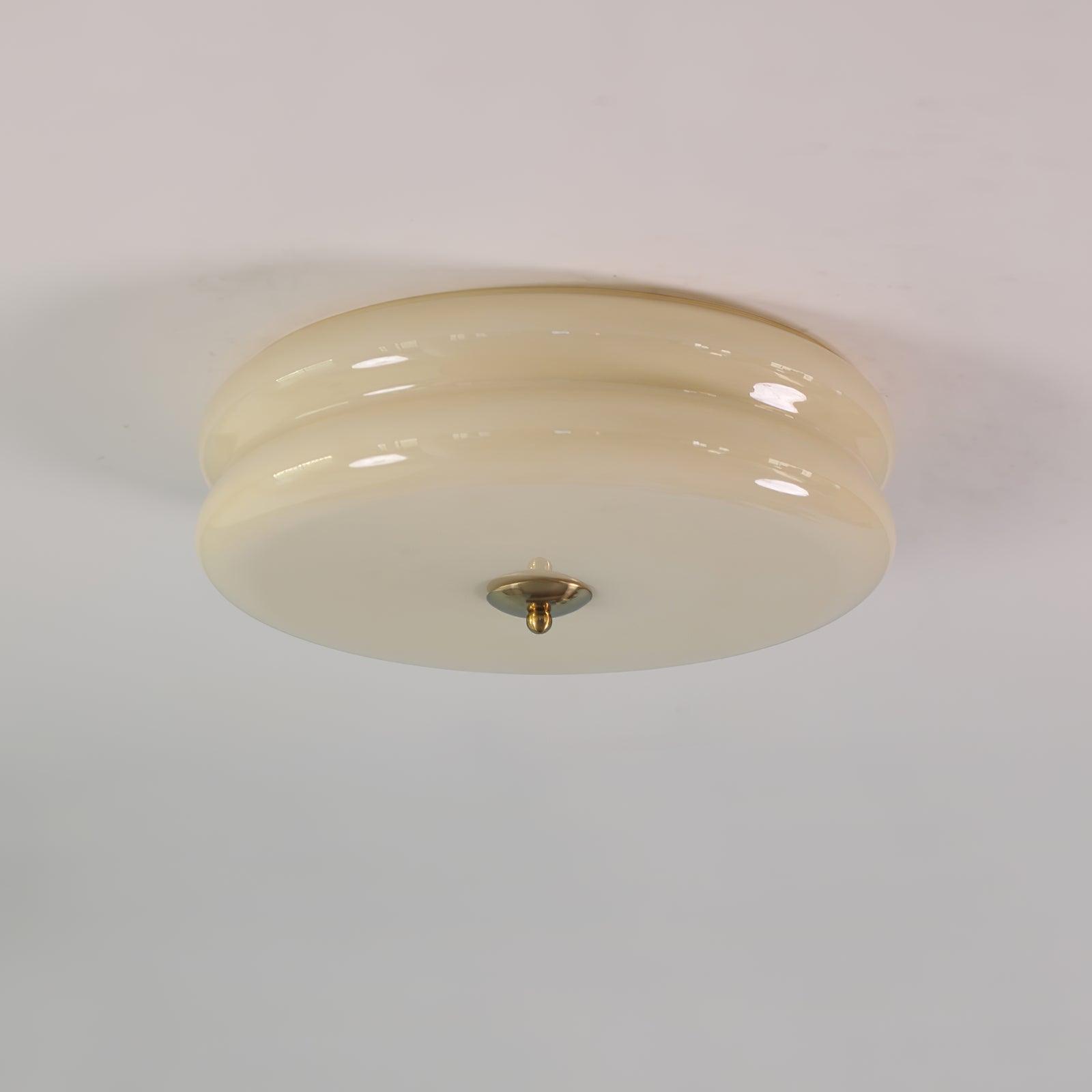 Nuvetta - Creamy Tone Round Ceiling Light LUMINORLIGHTING