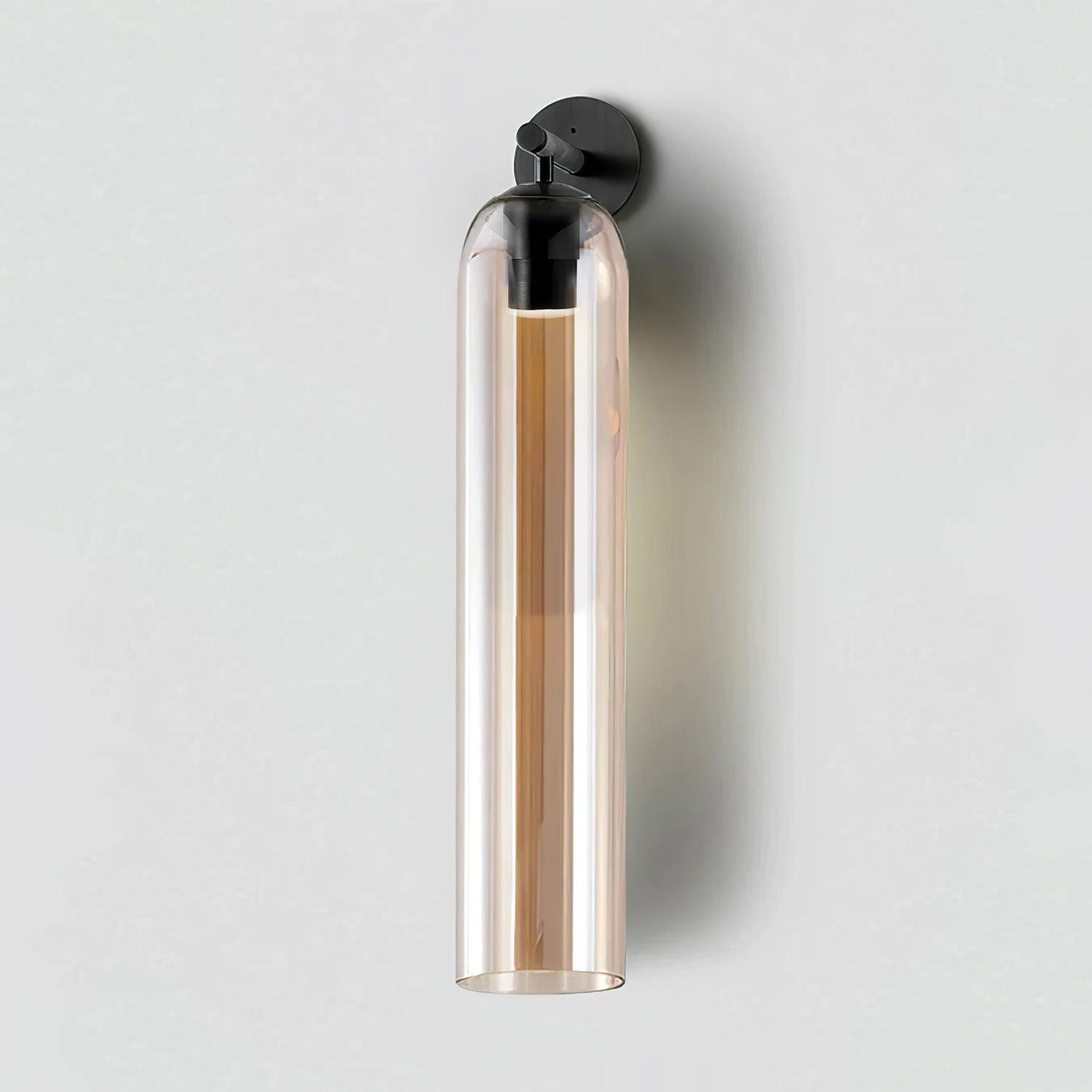 Vetra - Contemporary Cylinder Glass Wall Light LUMINORLIGHTING