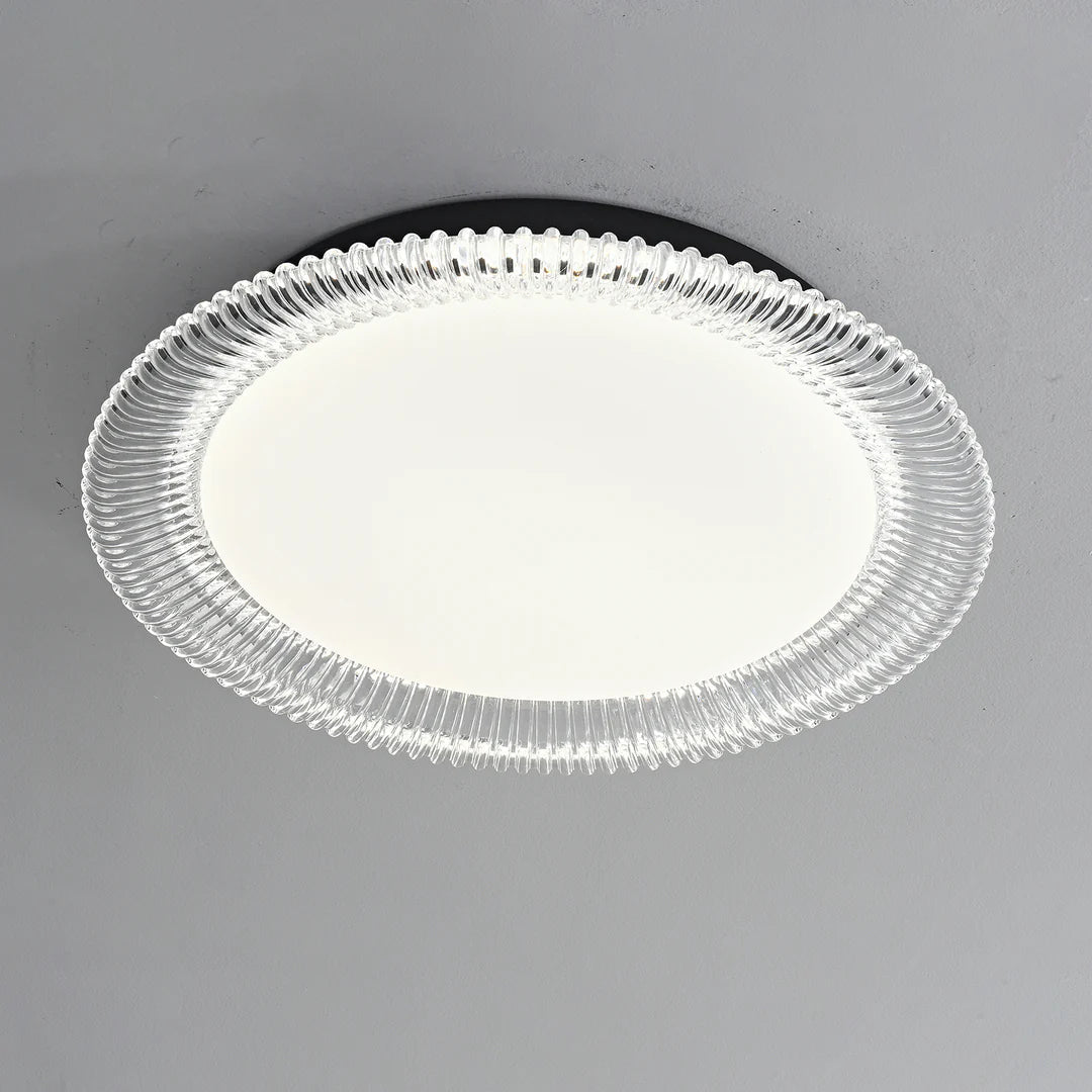 Water Ripple Basic Full Mounted Ceiling Lamp, 2 Style LUMINORLIGHTING