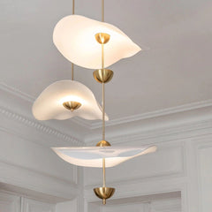 Alaria - Double Layer Floating Petal-Shape Contemporary Pendant Light LUMINORLIGHTING