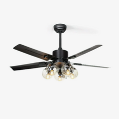 Ardea - Vintage Design 5-Head Ceiling Fan Light, 3 Sizes
