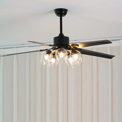 Ardea - Vintage Design 5-Head Ceiling Fan Light, 3 Sizes