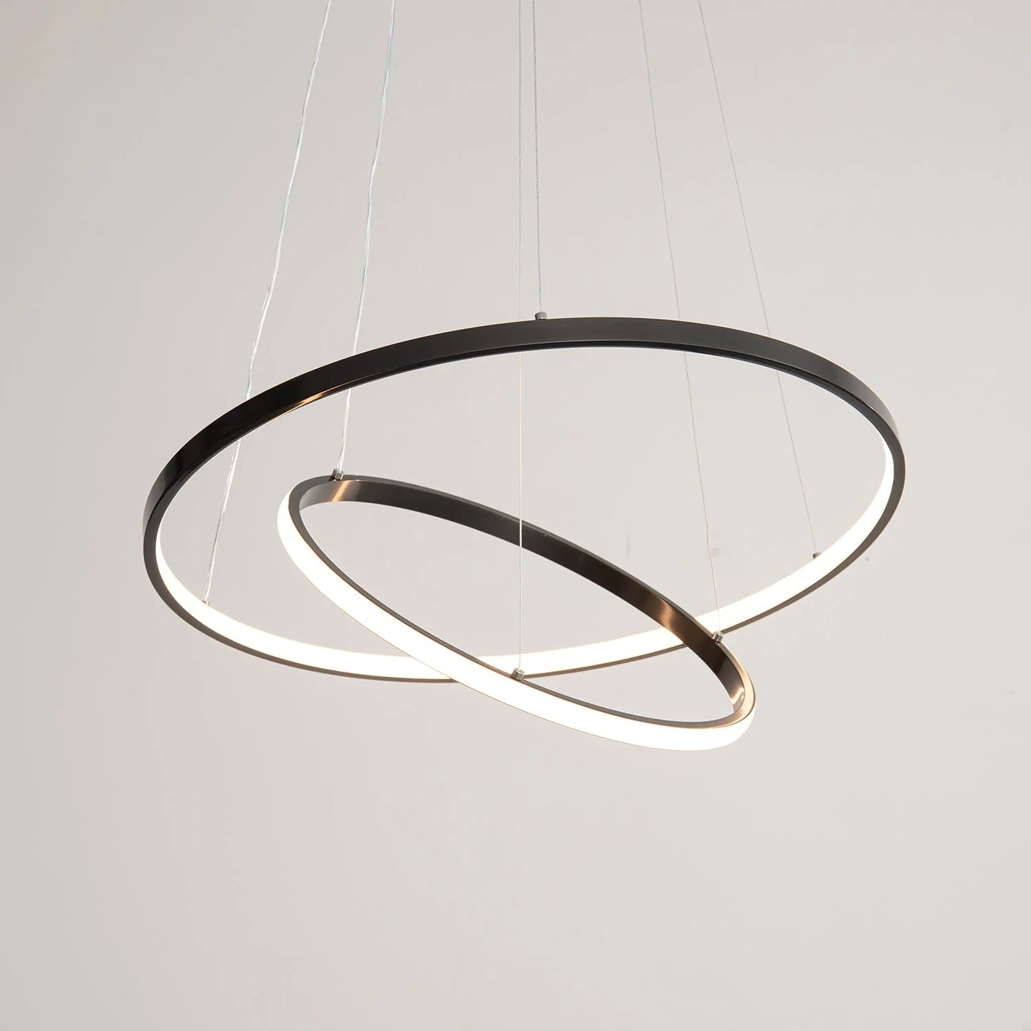 Cassida - Minimalism Circle Shape Chandelier Combo LUMINORLIGHTING