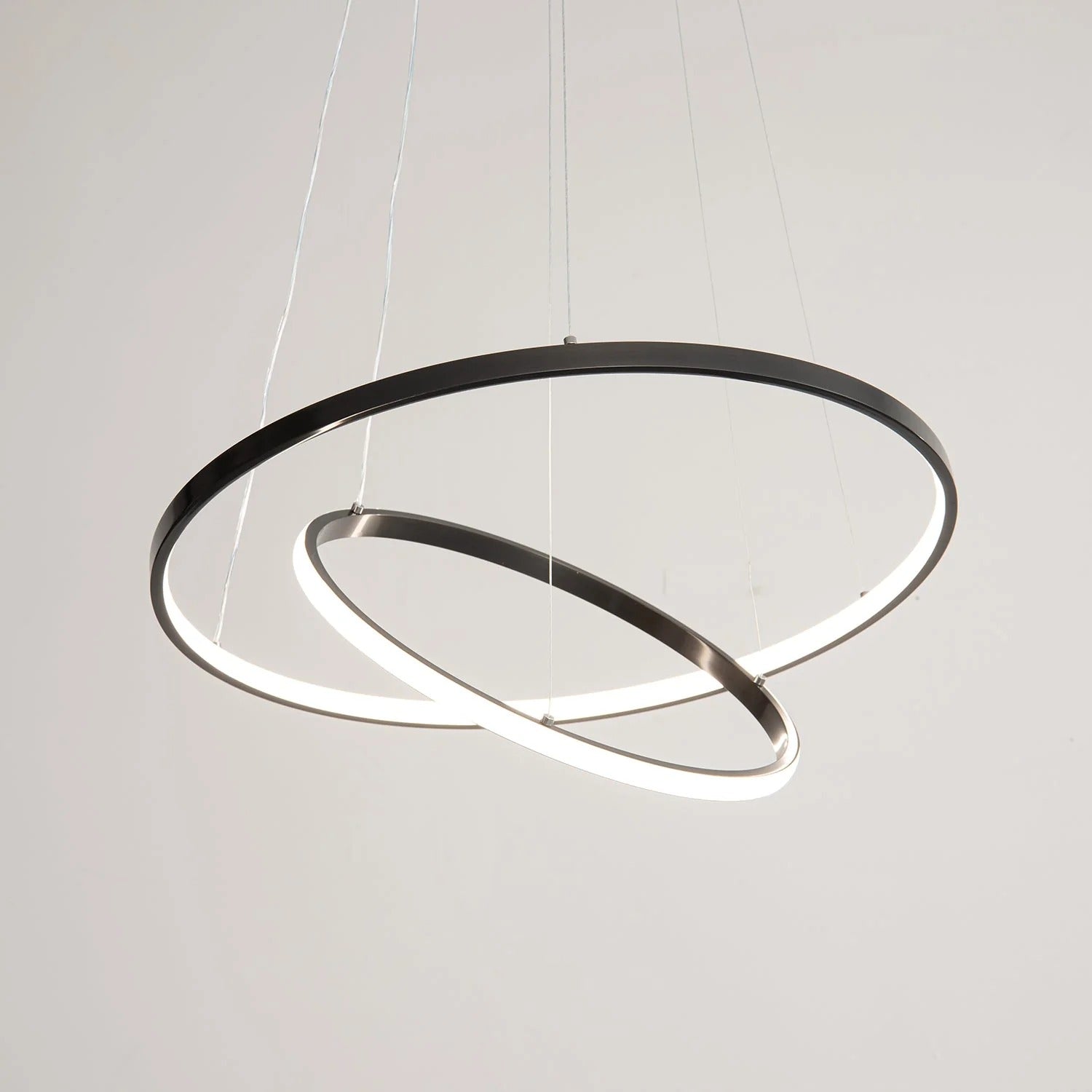 Cassida - Minimalism Circle Shape Chandelier Combo LUMINORLIGHTING
