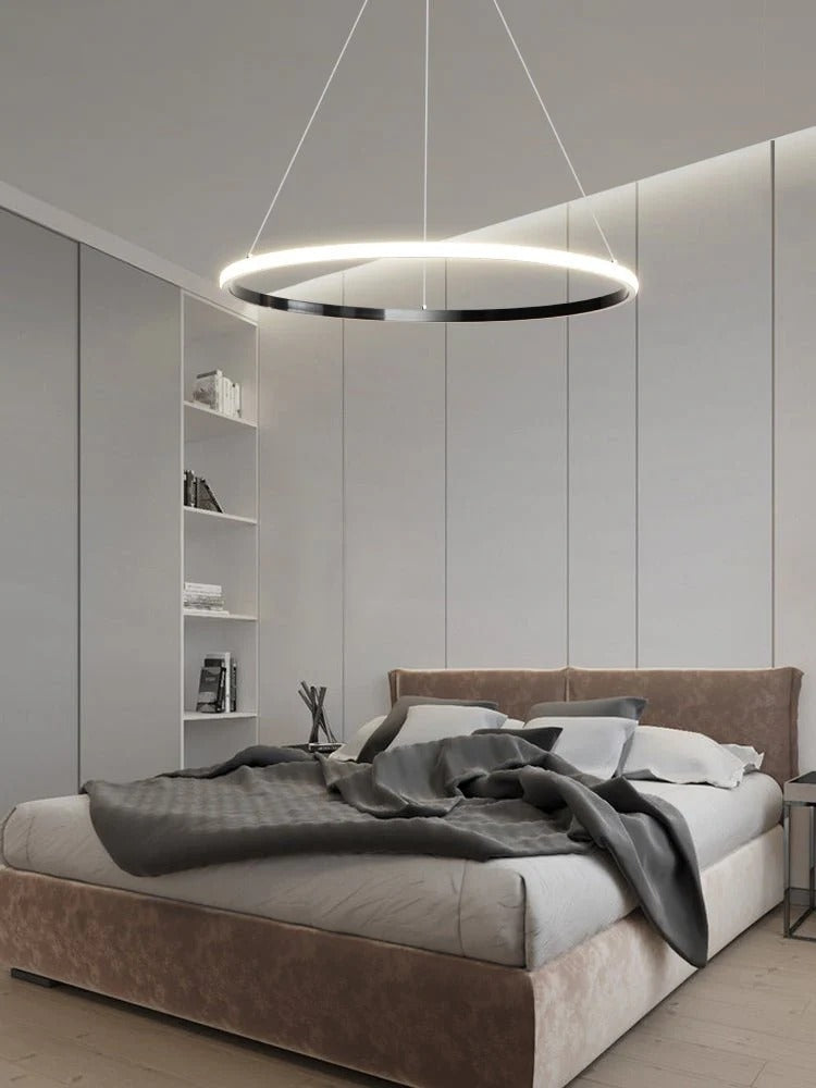 Cassida - Minimalism Circle Shape Chandelier Combo LUMINORLIGHTING