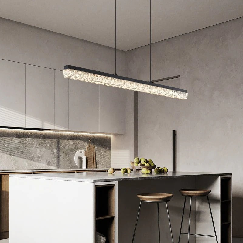 Linea - Modern Essential Long Dinner Pendant Light, 2 Size LUMINORLIGHTING