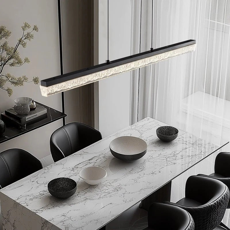 Linea - Modern Essential Long Dinner Pendant Light, 2 Size LUMINORLIGHTING