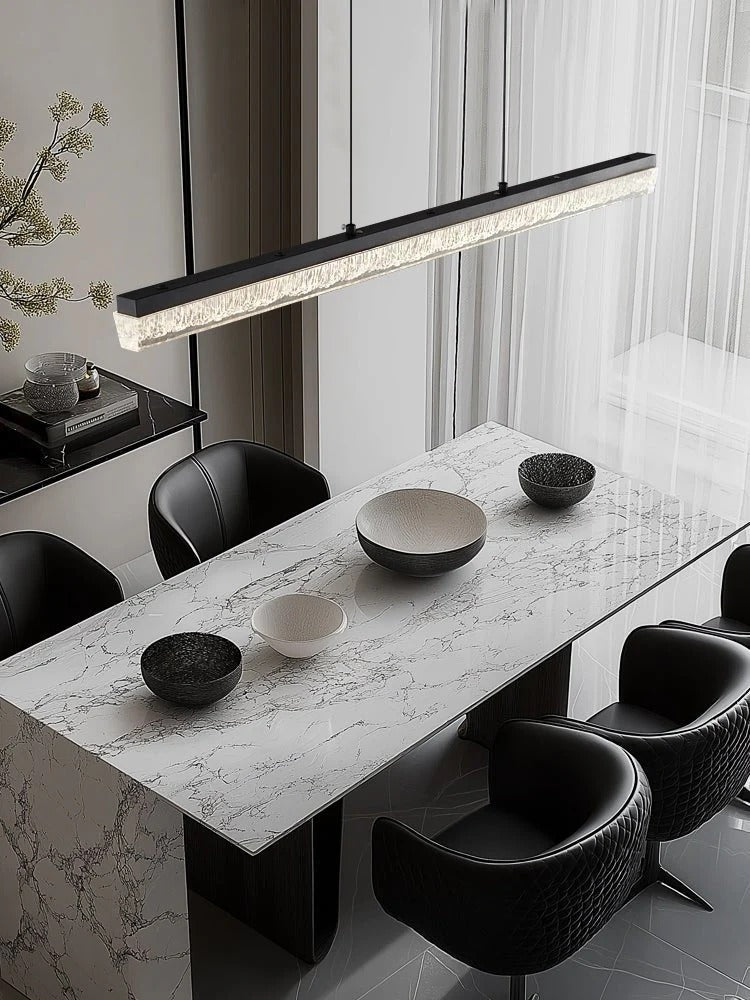 Linea - Modern Essential Long Dinner Pendant Light, 2 Size LUMINORLIGHTING