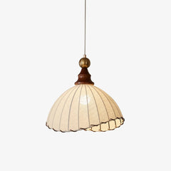 Lucette - Conch Shell Fabric Pendant Lamp LUMINORLIGHTING