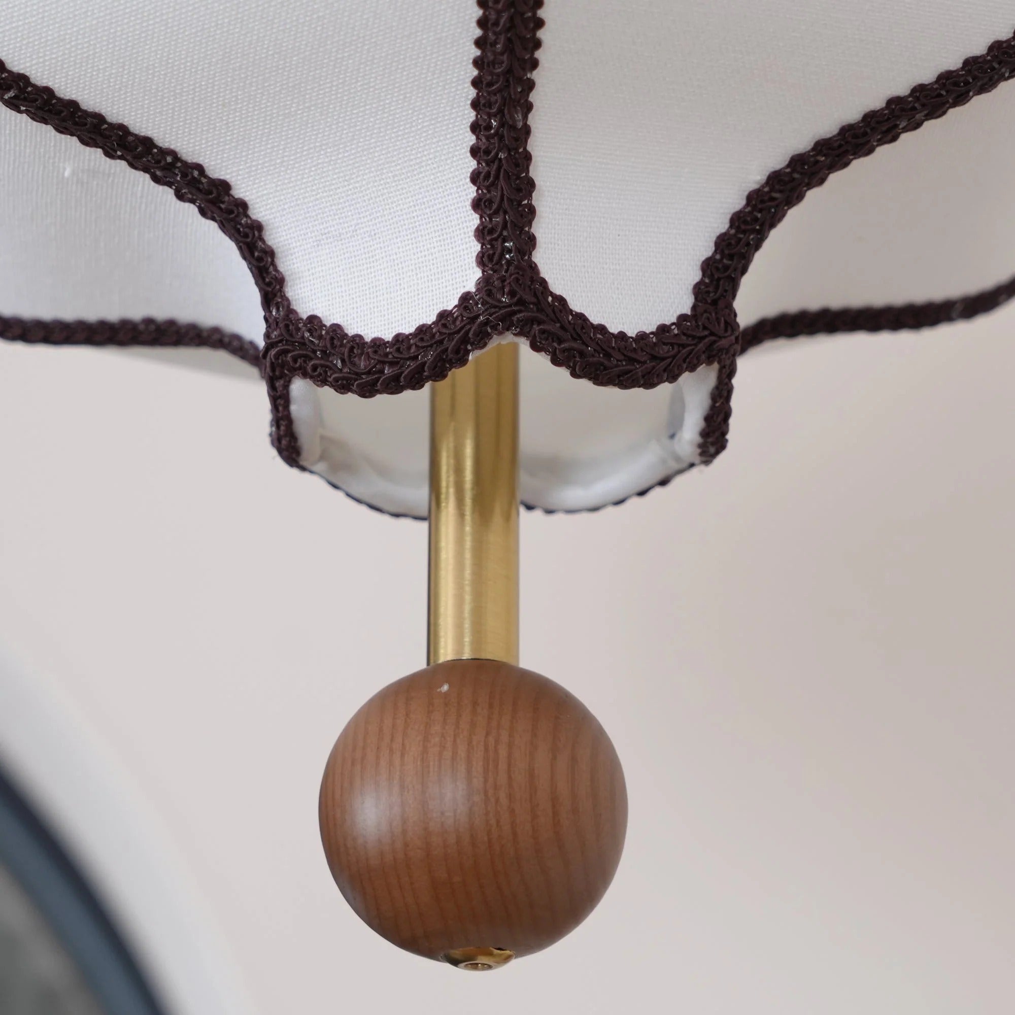 Lucette - New Asian Lantern Shape Fabric Pendant Light LUMINORLIGHTING