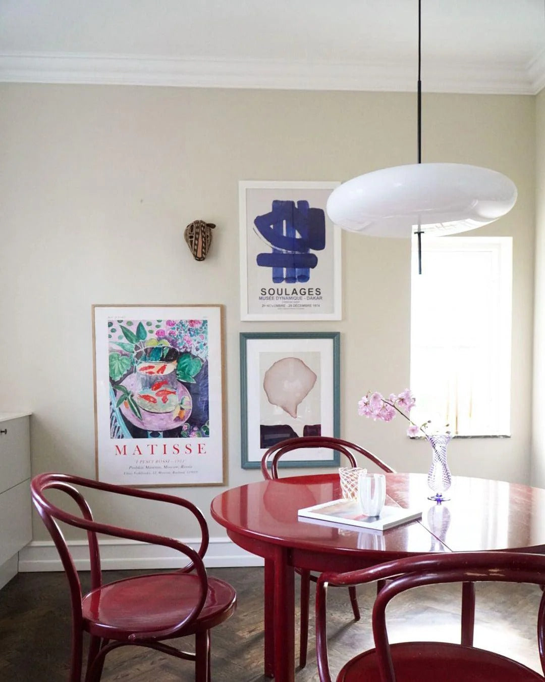 Lunaria - Model 2065 Pendant Lamp, Black/White LUMINORLIGHTING