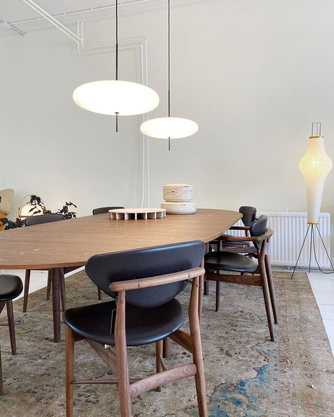 Lunaria - Model 2065 Pendant Lamp, Black/White LUMINORLIGHTING