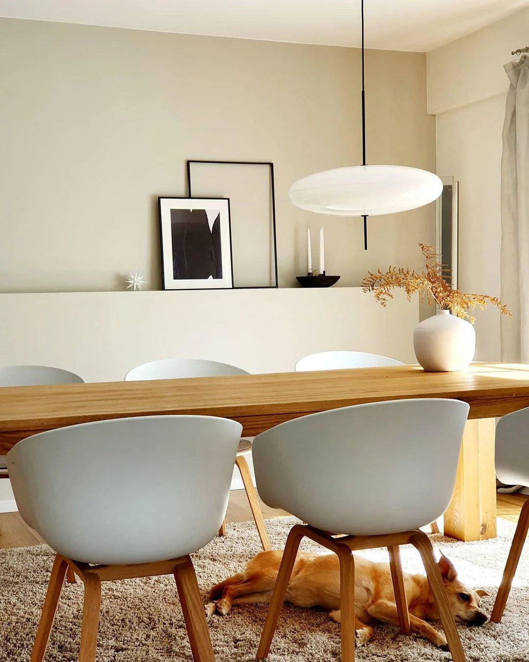 Lunaria - Model 2065 Pendant Lamp, Black/White LUMINORLIGHTING