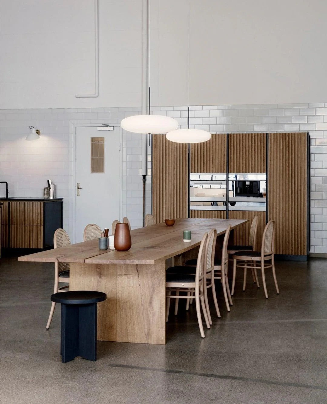 Lunaria - Model 2065 Pendant Lamp, Black/White LUMINORLIGHTING