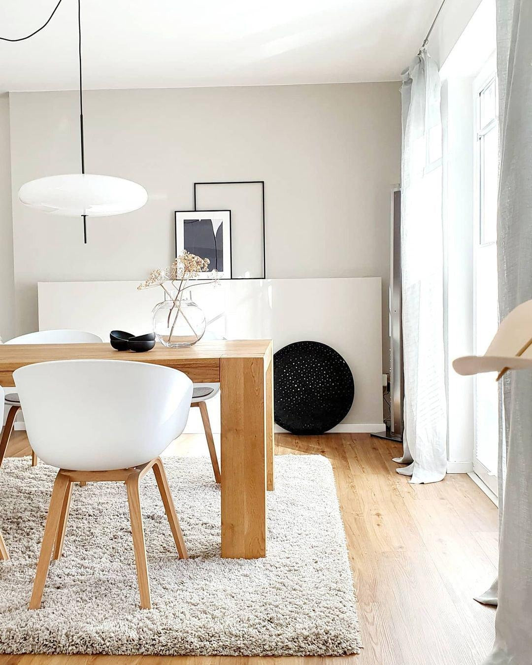 Lunaria - Model 2065 Pendant Lamp, Black/White LUMINORLIGHTING