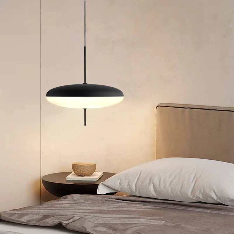 Lunaria - Model 2065 Pendant Lamp, Black/White LUMINORLIGHTING