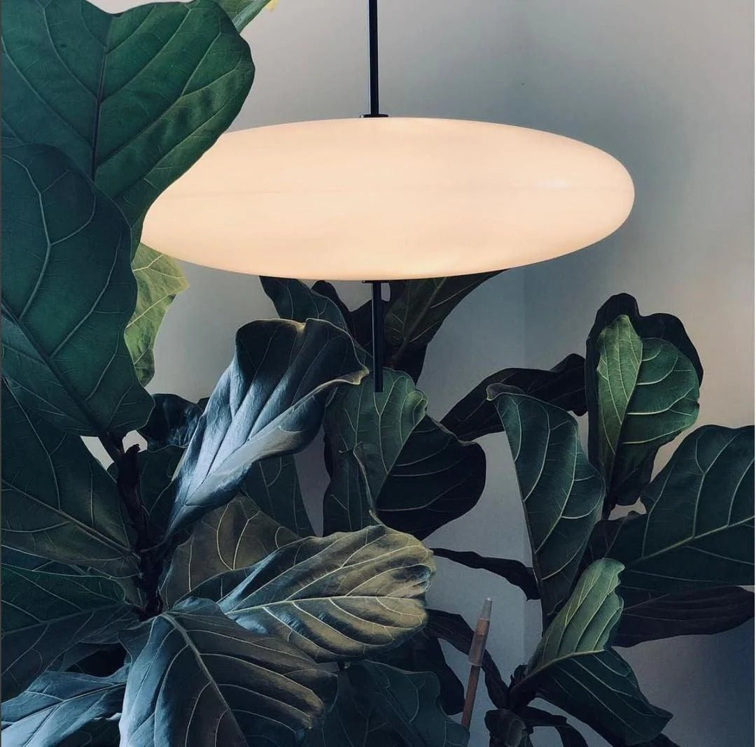 Lunaria - Model 2065 Pendant Lamp, Black/White LUMINORLIGHTING