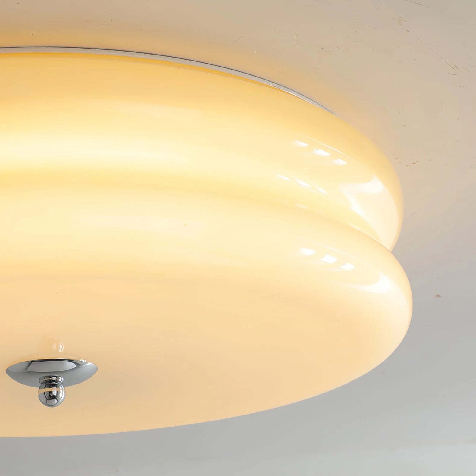 Nuvetta - Creamy Tone Round Ceiling Light LUMINORLIGHTING