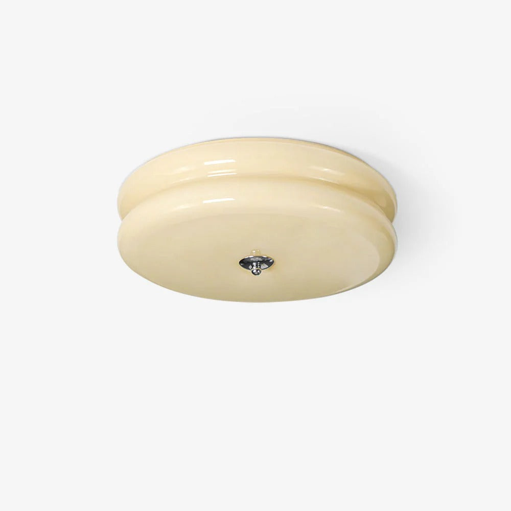 Nuvetta - Creamy Tone Round Ceiling Light LUMINORLIGHTING