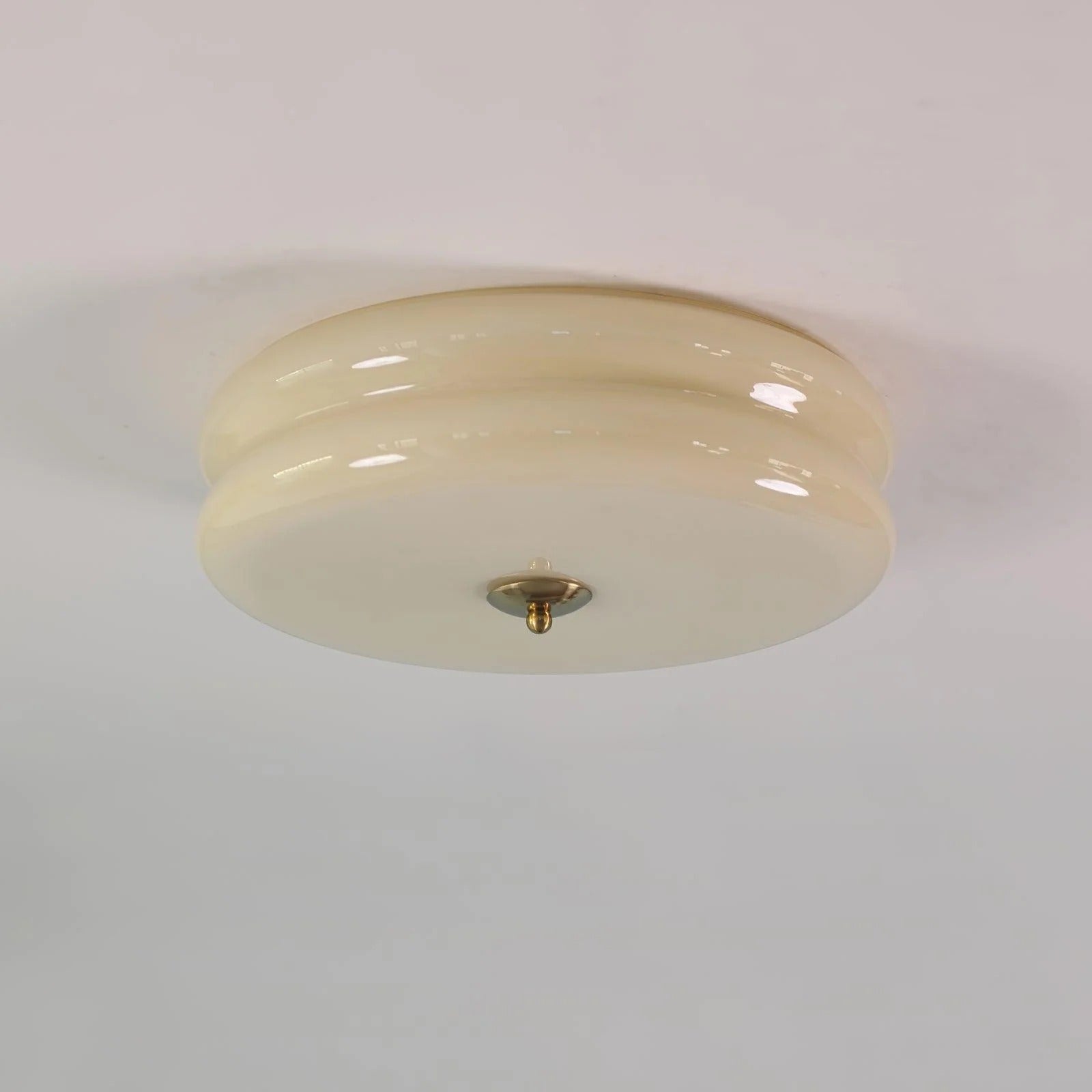 Nuvetta - Creamy Tone Round Ceiling Light LUMINORLIGHTING