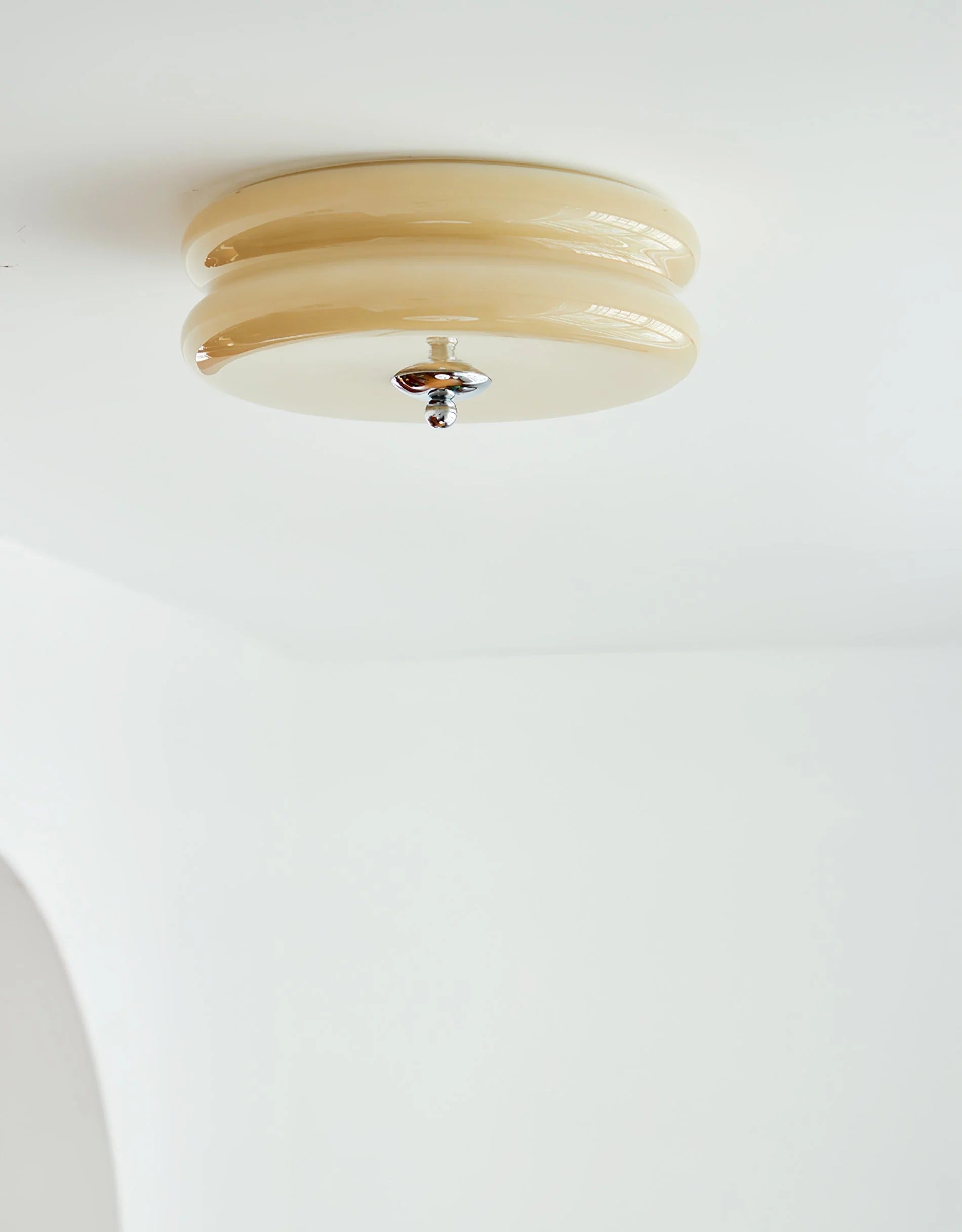 Nuvetta - Creamy Tone Round Ceiling Light LUMINORLIGHTING