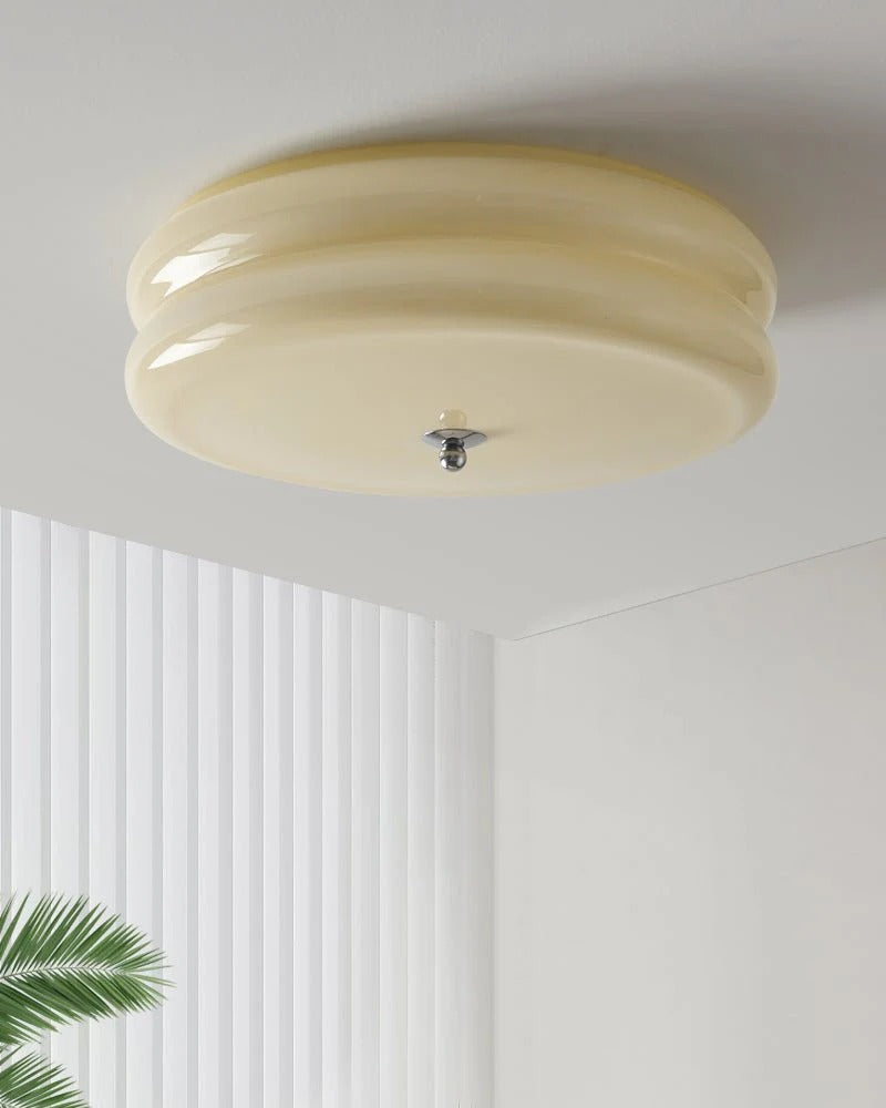 Nuvetta - Creamy Tone Round Ceiling Light LUMINORLIGHTING