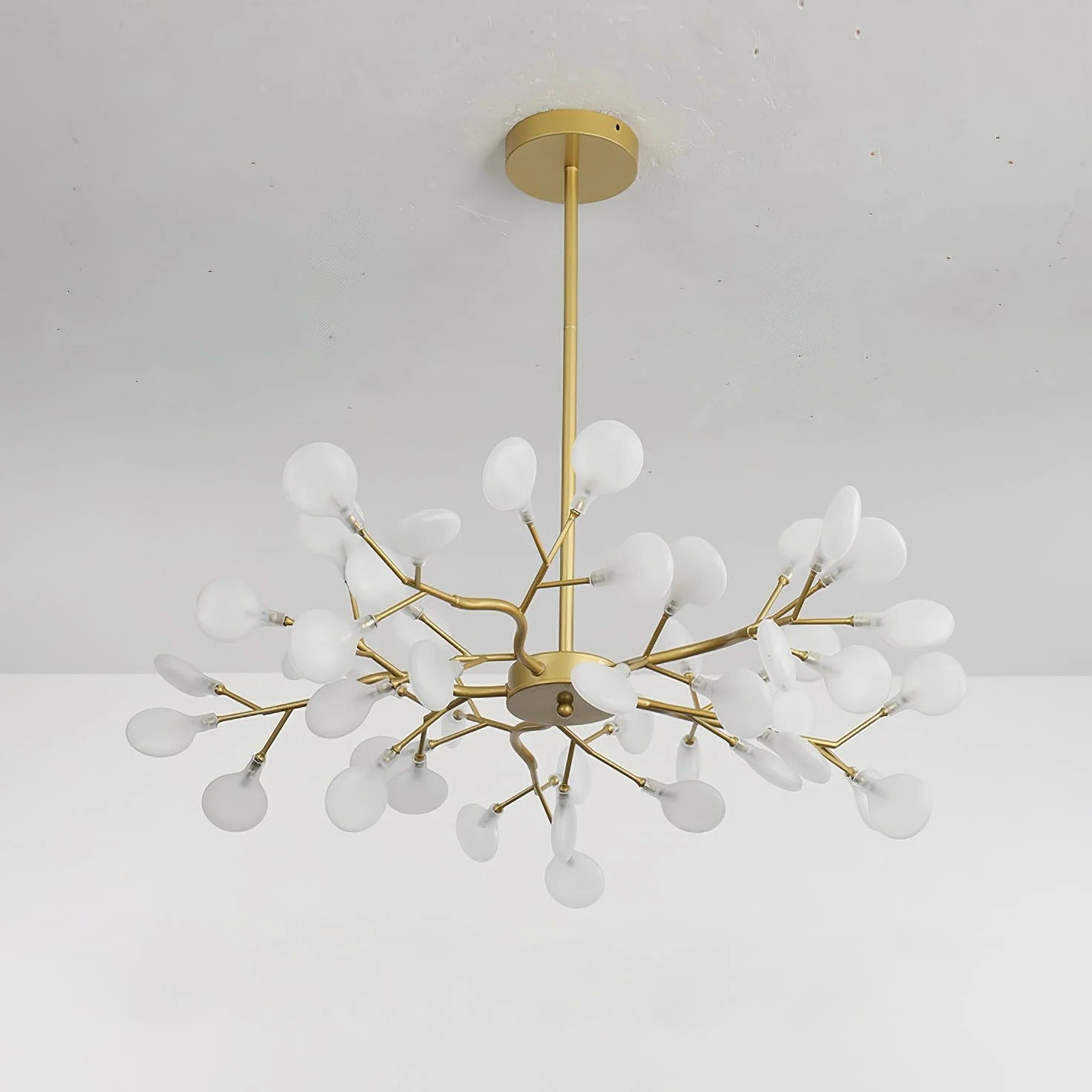 NYXORA - Contemporary Firefly Multi-Branch Chandelier, Gold/Black LUMINORLIGHTING