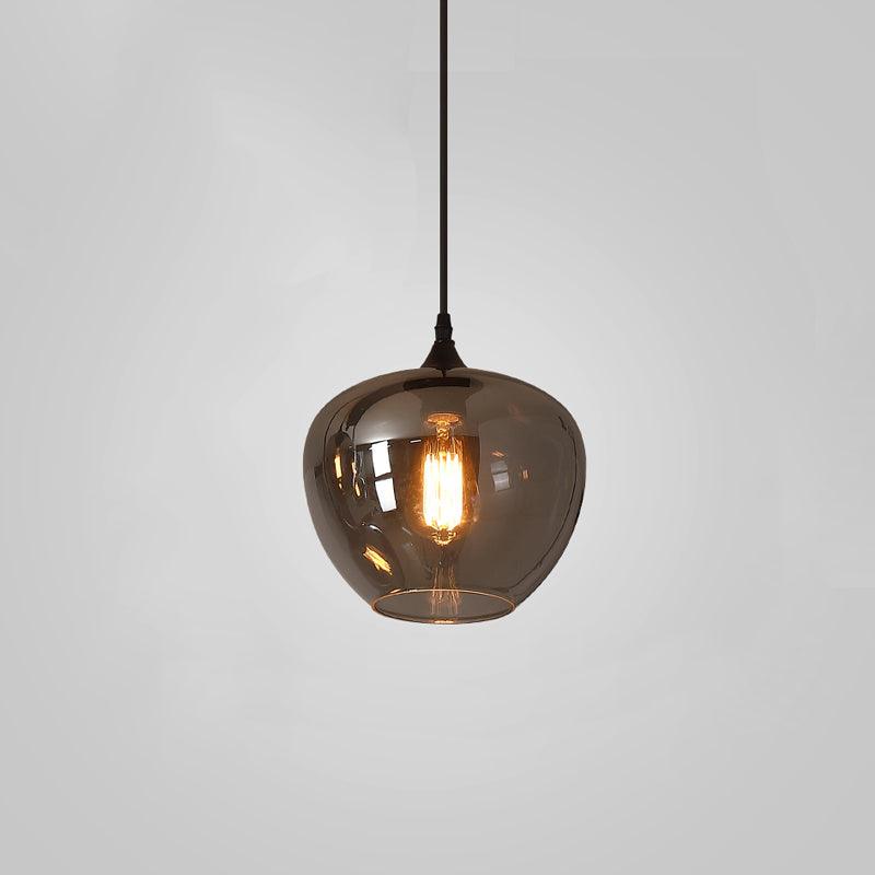 Obscura - Contemporary Style Smoked Glass Pendant Lamp, 5 Style LUMINORLIGHTING