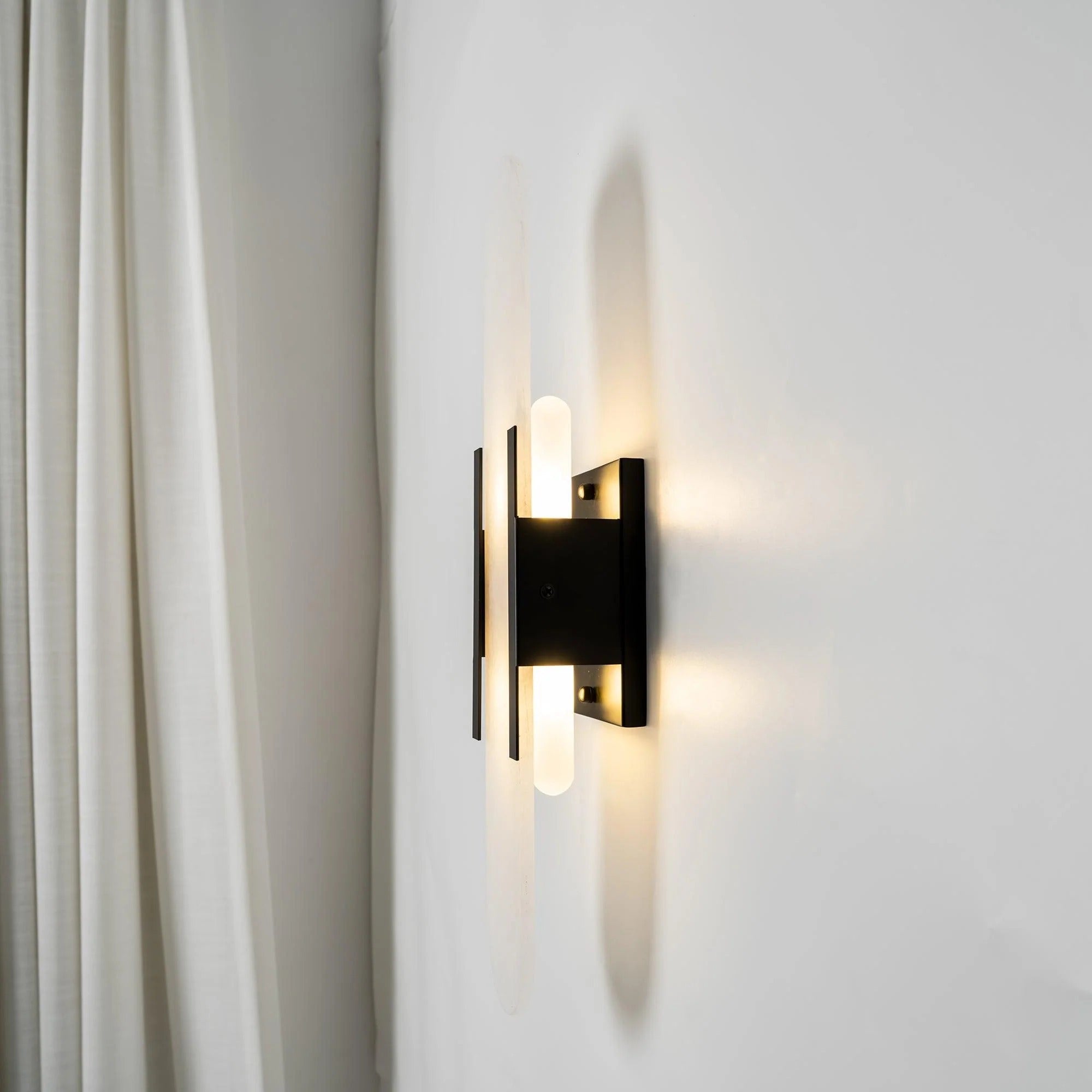 Serica - Elegant Alabaster Indoor Wall Llight, 2 Size LUMINORLIGHTING