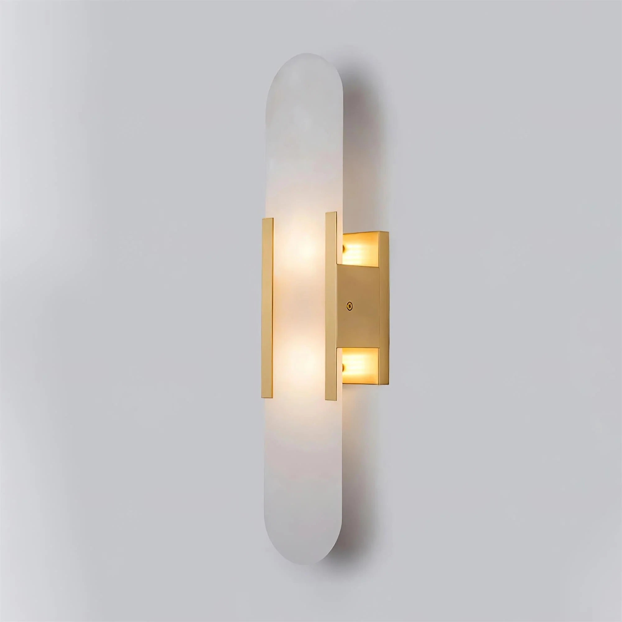 Serica - Elegant Alabaster Indoor Wall Llight, 2 Size LUMINORLIGHTING