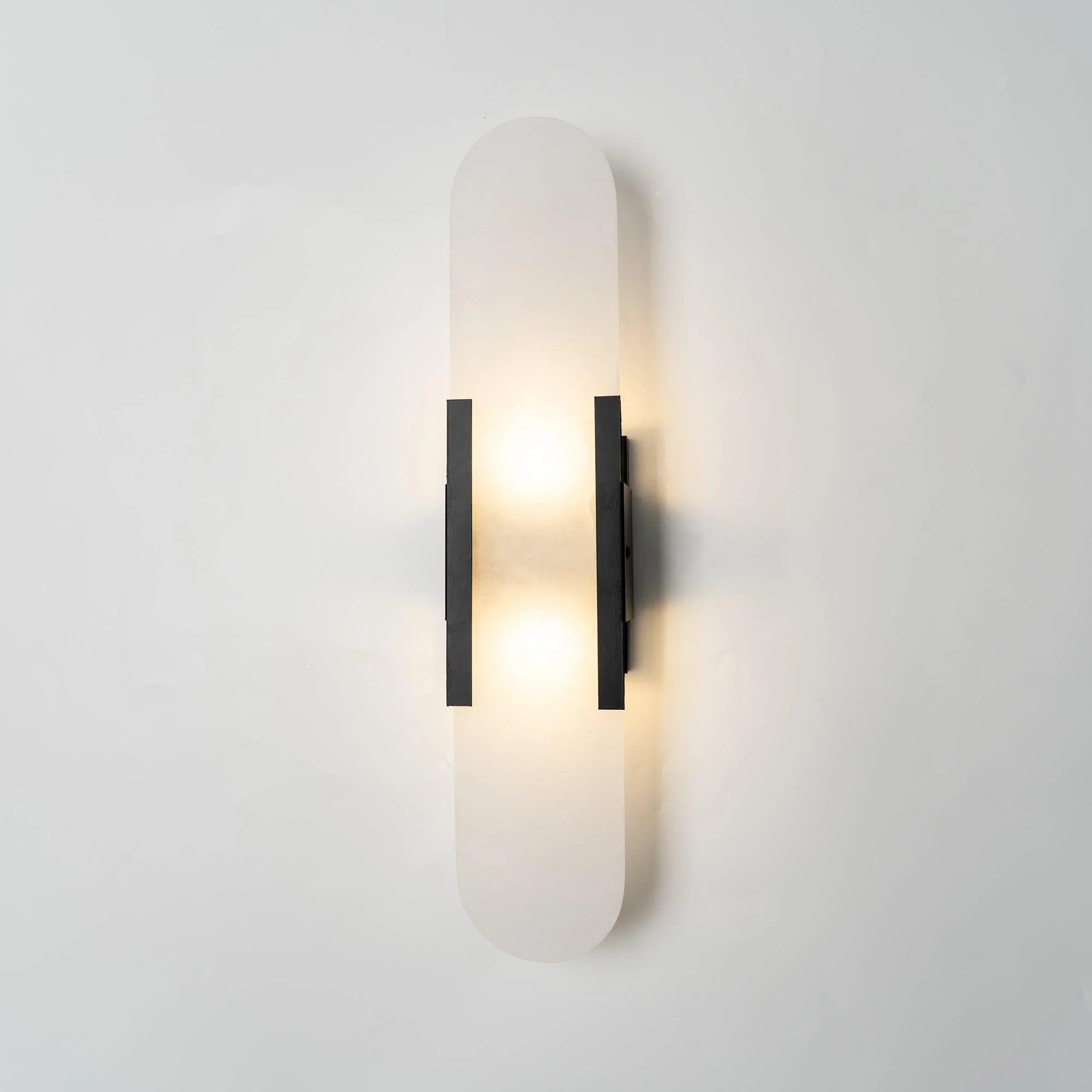 Serica - Elegant Alabaster Indoor Wall Llight, 2 Size LUMINORLIGHTING