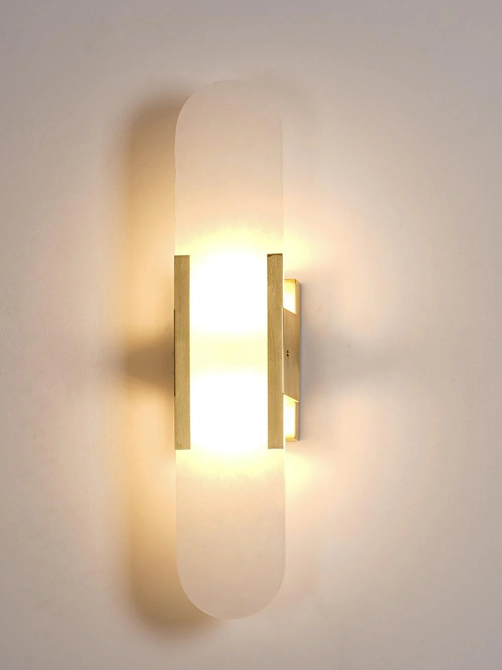 Serica - Elegant Alabaster Indoor Wall Llight, 2 Size LUMINORLIGHTING