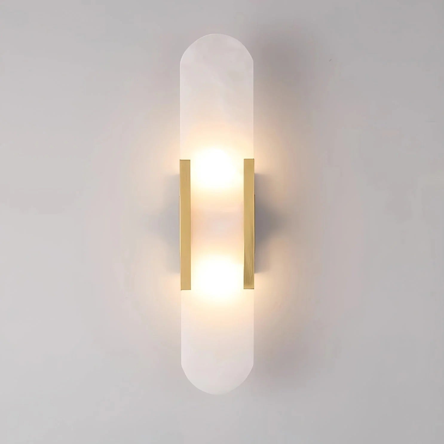 Serica - Elegant Alabaster Indoor Wall Llight, 2 Size LUMINORLIGHTING
