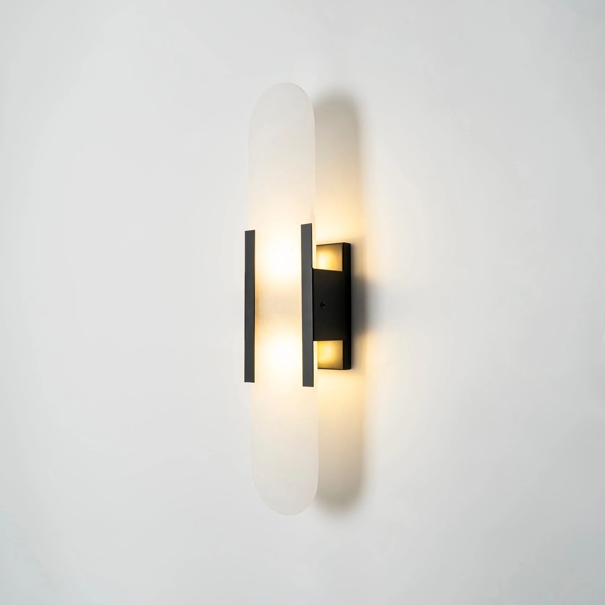 Serica - Elegant Alabaster Indoor Wall Llight, 2 Size LUMINORLIGHTING