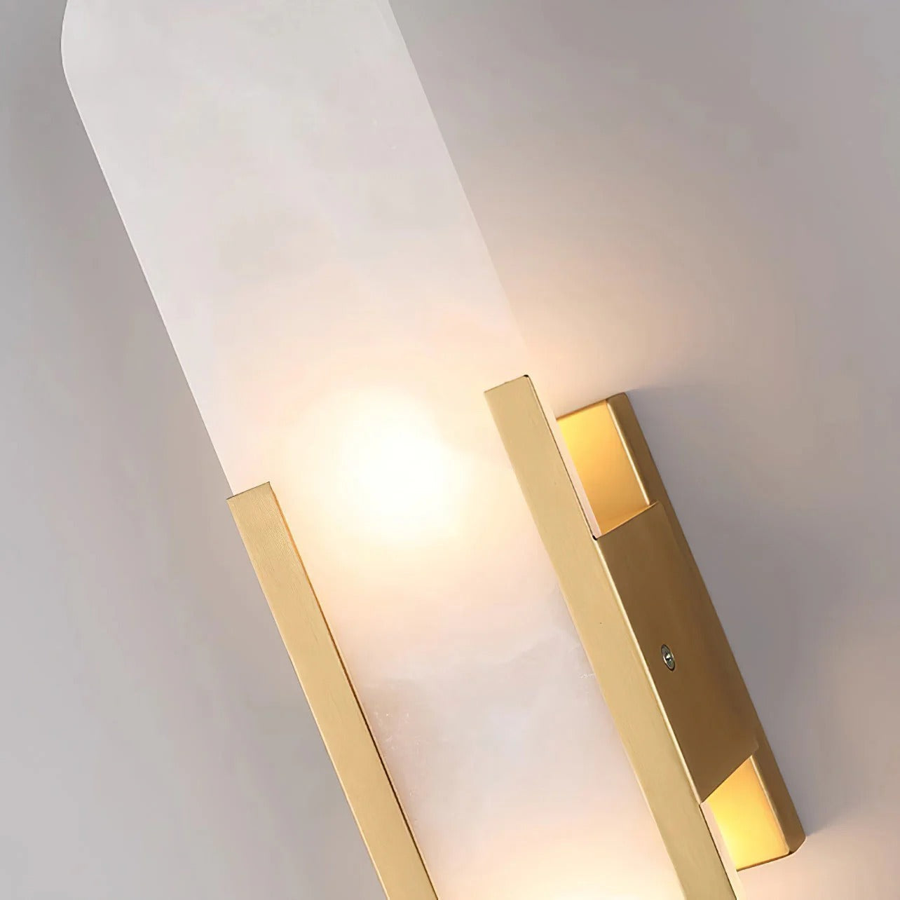 Serica - Elegant Alabaster Indoor Wall Llight, 2 Size LUMINORLIGHTING