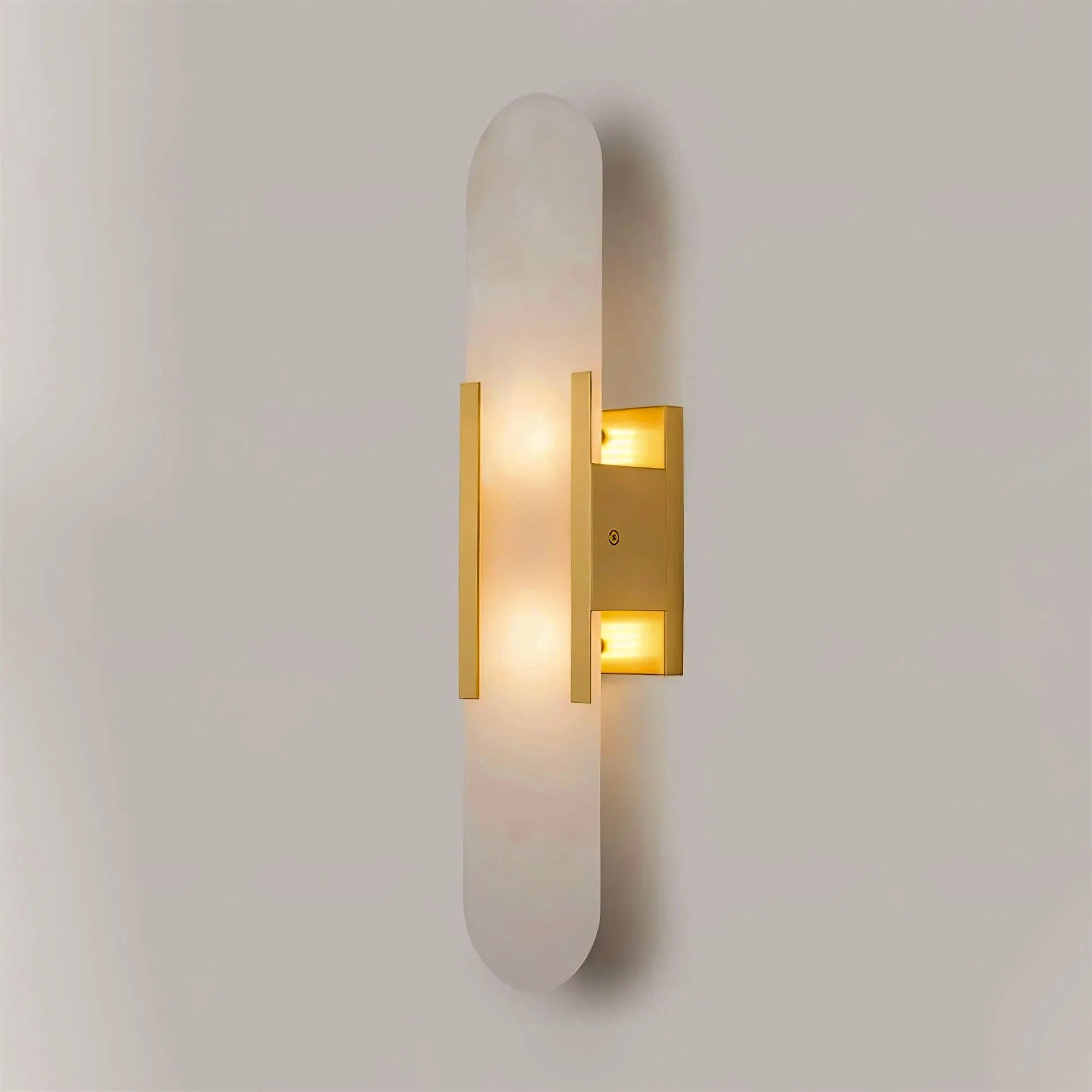Serica - Elegant Alabaster Indoor Wall Llight, 2 Size LUMINORLIGHTING