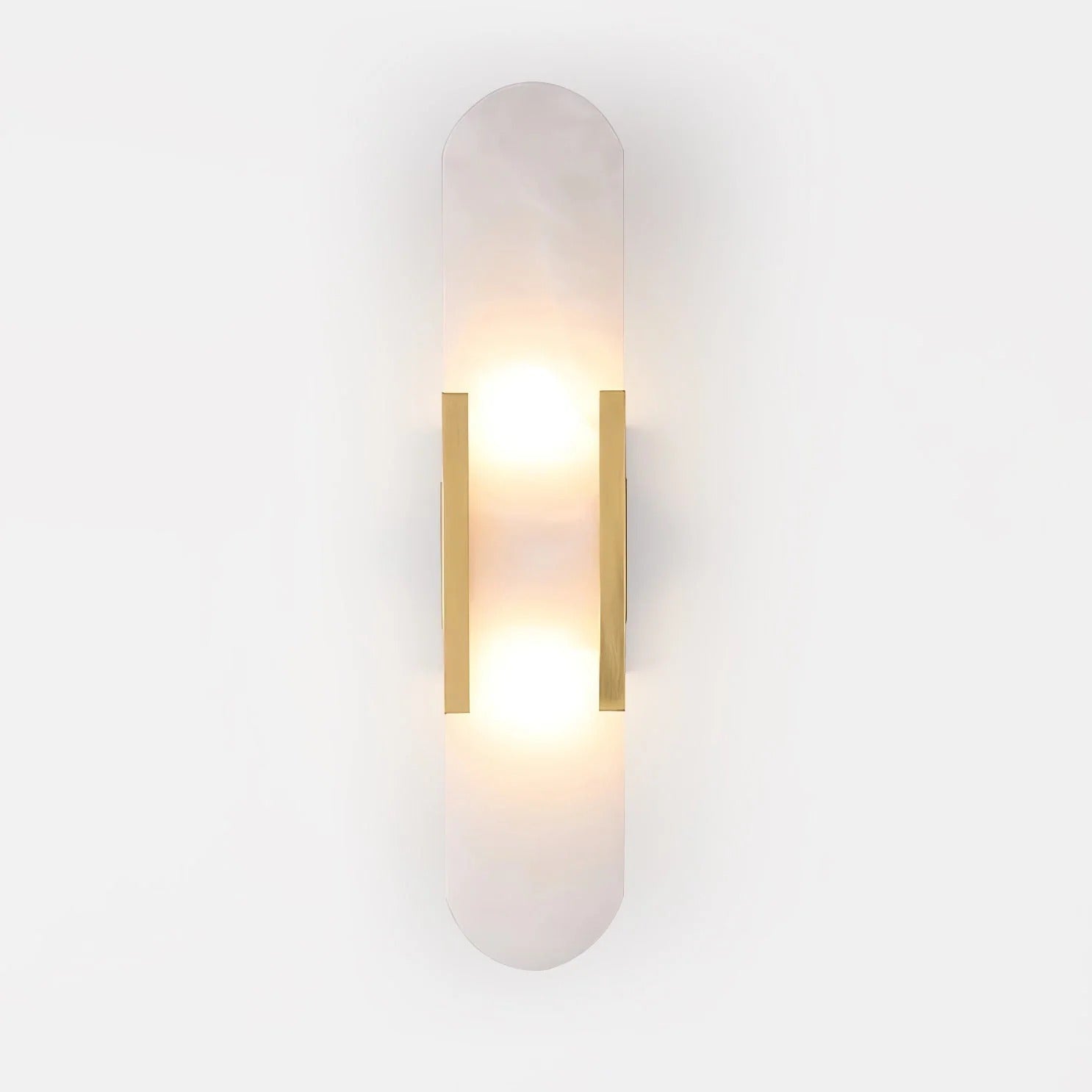 Serica - Elegant Alabaster Indoor Wall Llight, 2 Size LUMINORLIGHTING