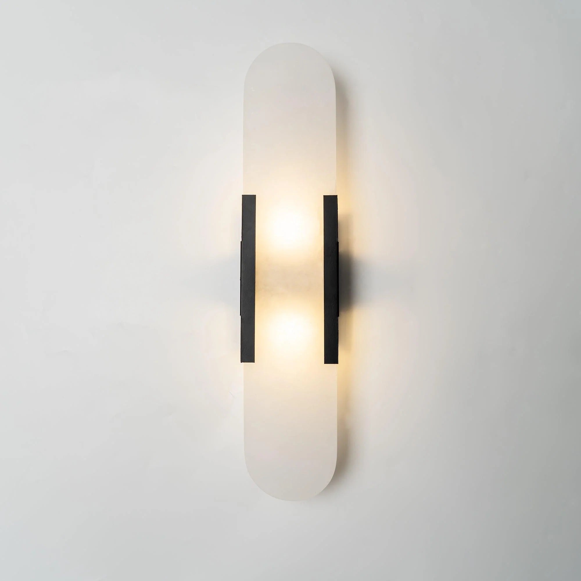 Serica - Elegant Alabaster Indoor Wall Llight, 2 Size LUMINORLIGHTING