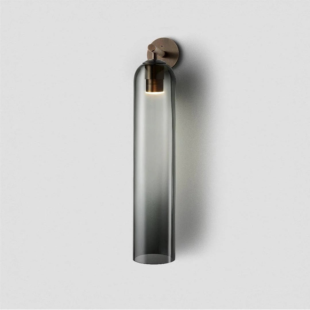 Vetra - Contemporary Cylinder Glass Wall Light LUMINORLIGHTING